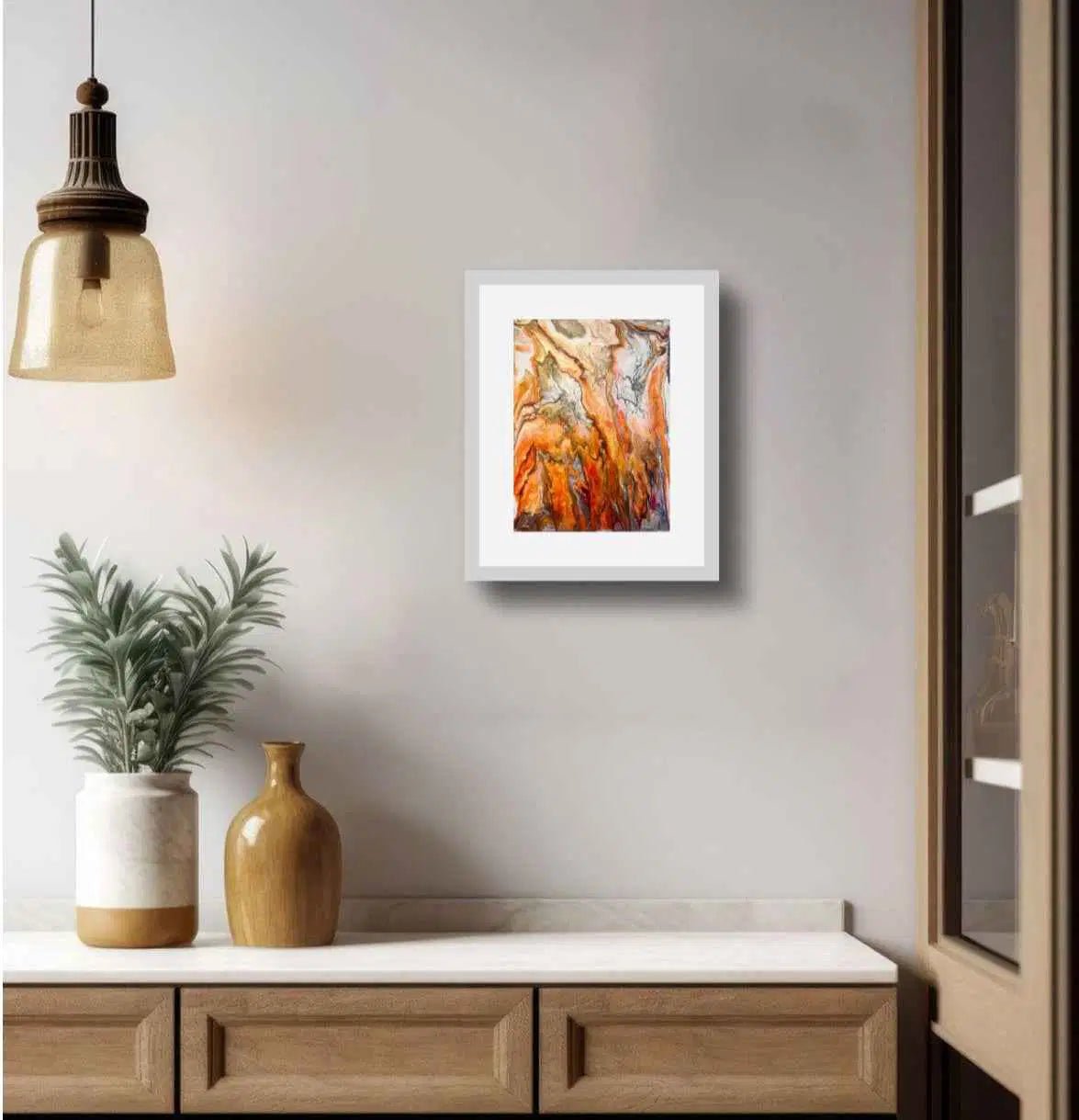 Original Painting - Canyon - Geological Abstract Earth Art