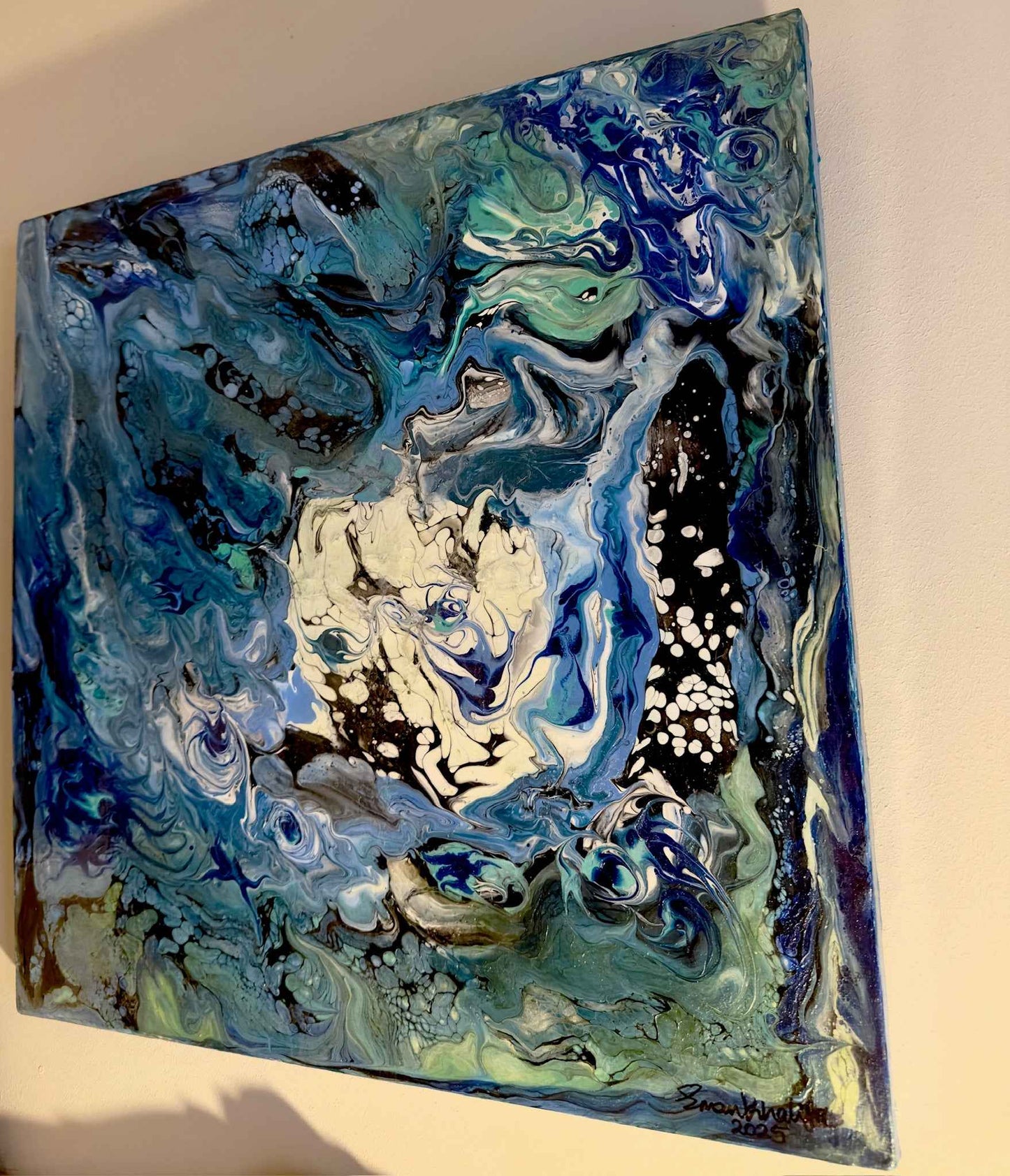 Original Painting - Tectonic - Fluid Abstract Geologic Art