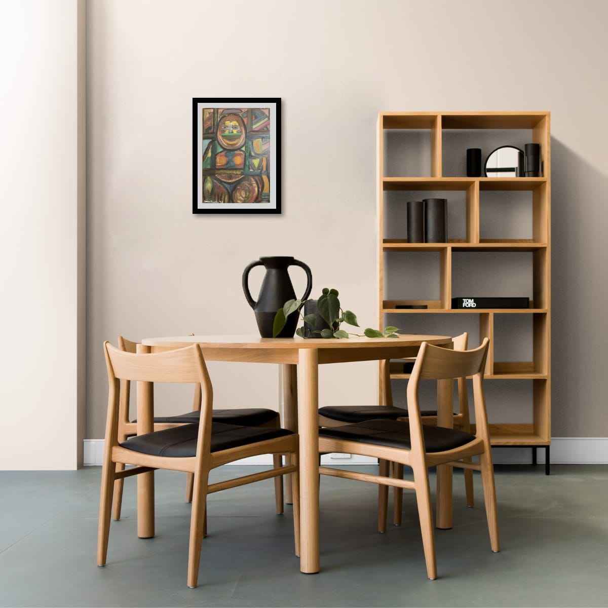 Original Oil Painting - The Guardian - Figurative Expression