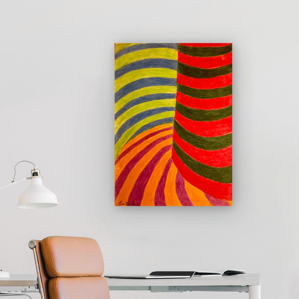 No Brake
Zone - Original Artwork