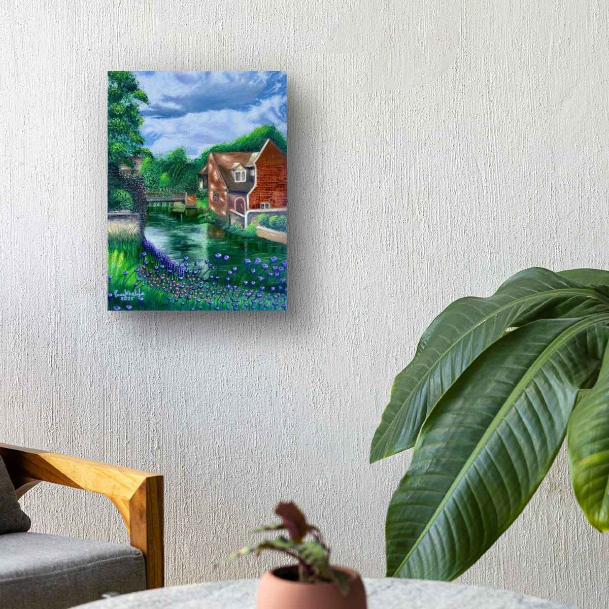 Original Painting - River Melody - Impressionist Landscape