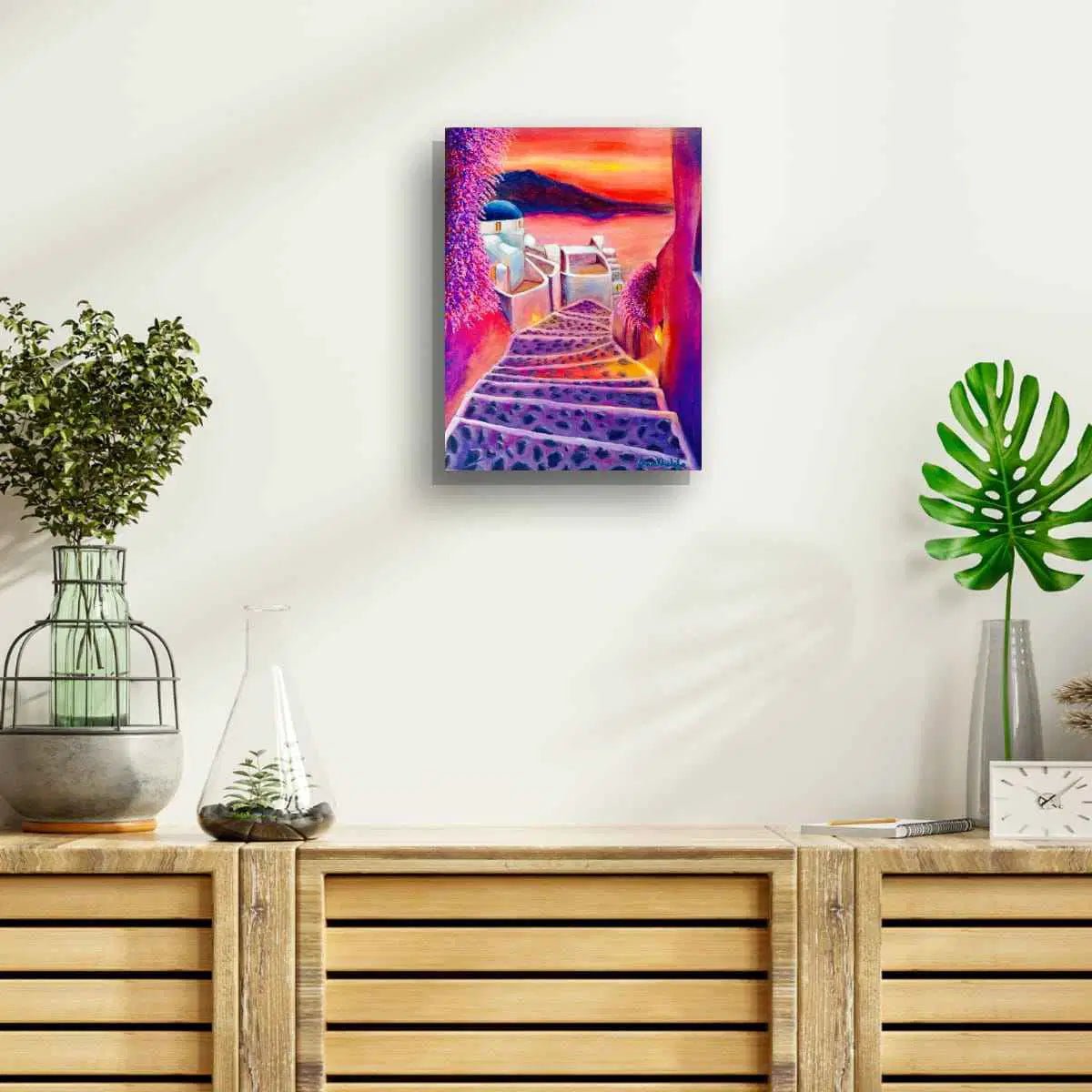 Canvas Print – Warm Embrace – Romantic Evening Landscape Art