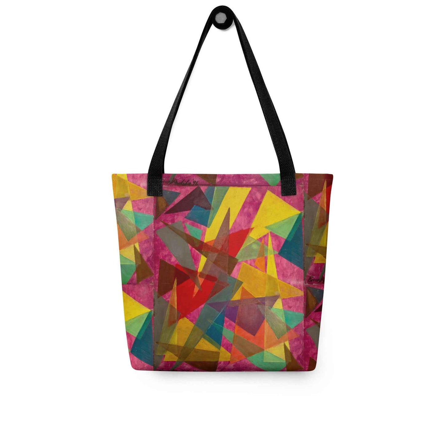 Art Tote Bag - In The Wine Glass - Geometric Abstract