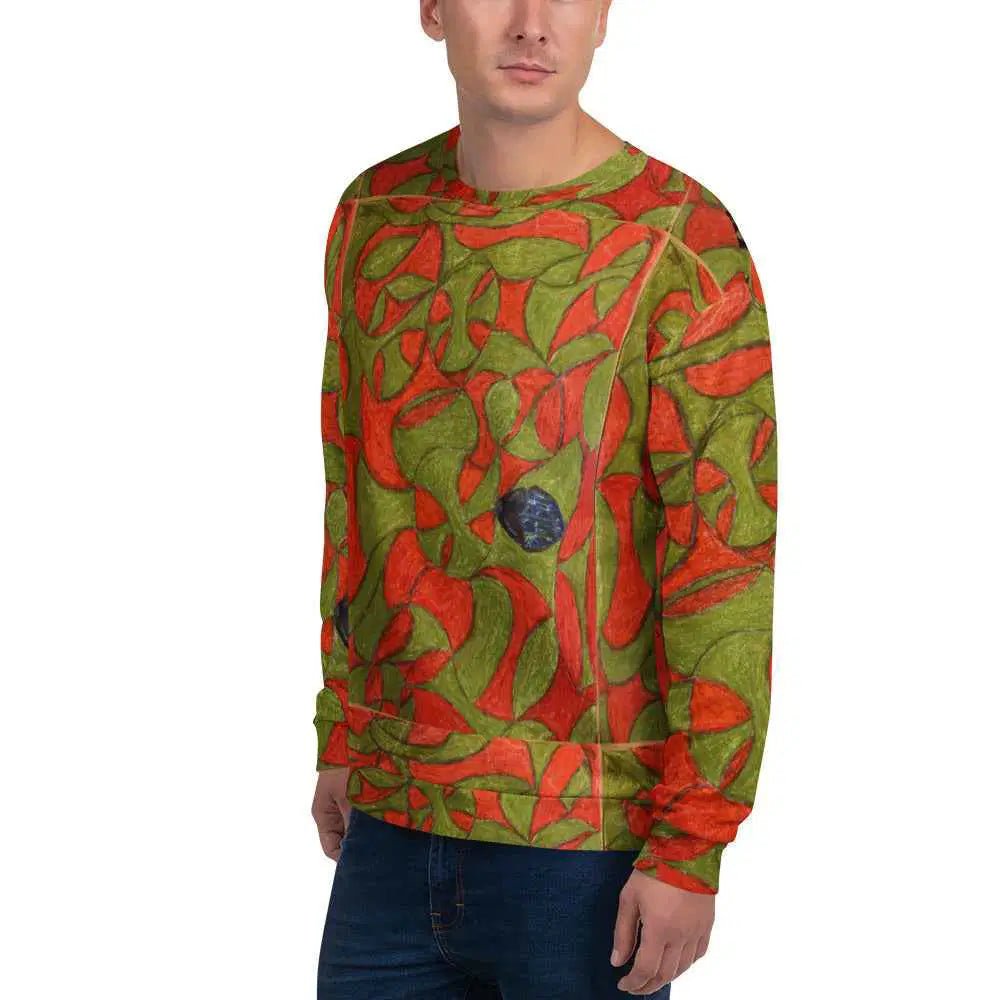 Unisex Sweatshirt - Festive Cheer - Christmas Colours