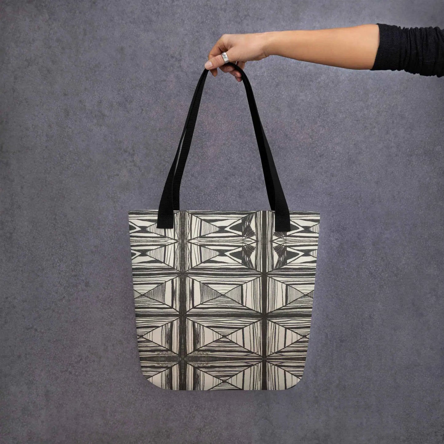 Tote Bag - Deception - Geometric Op Art