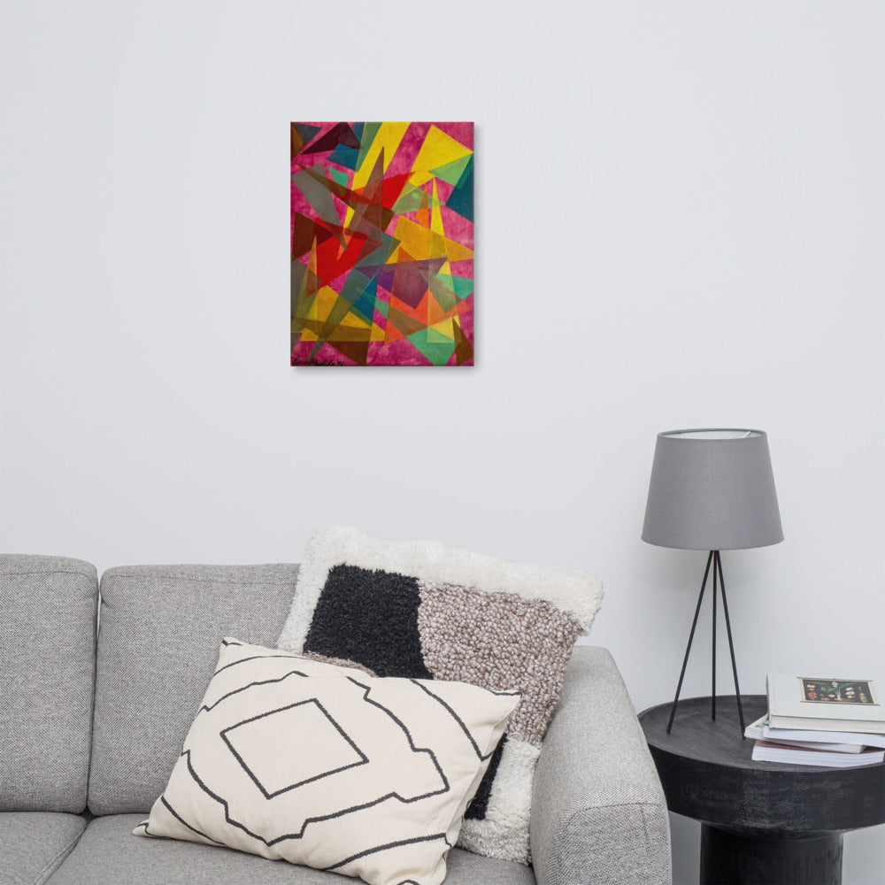 In The Wine Glass - Canvas Print