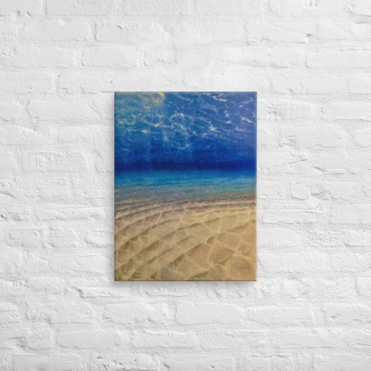 Canvas Print - Hypnosis - Underwater Scene & Light - Eman's Gallery