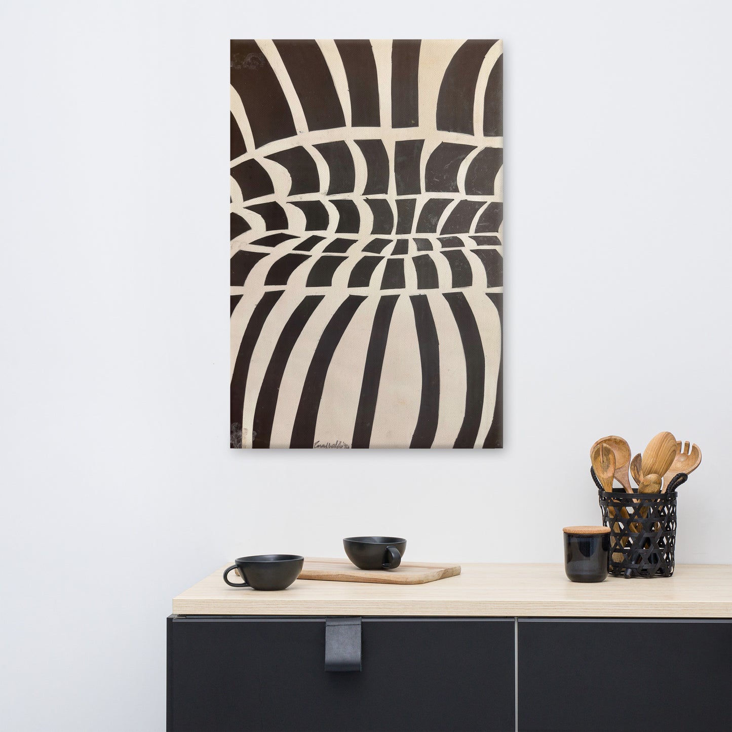 Optical Web - Canvas Print