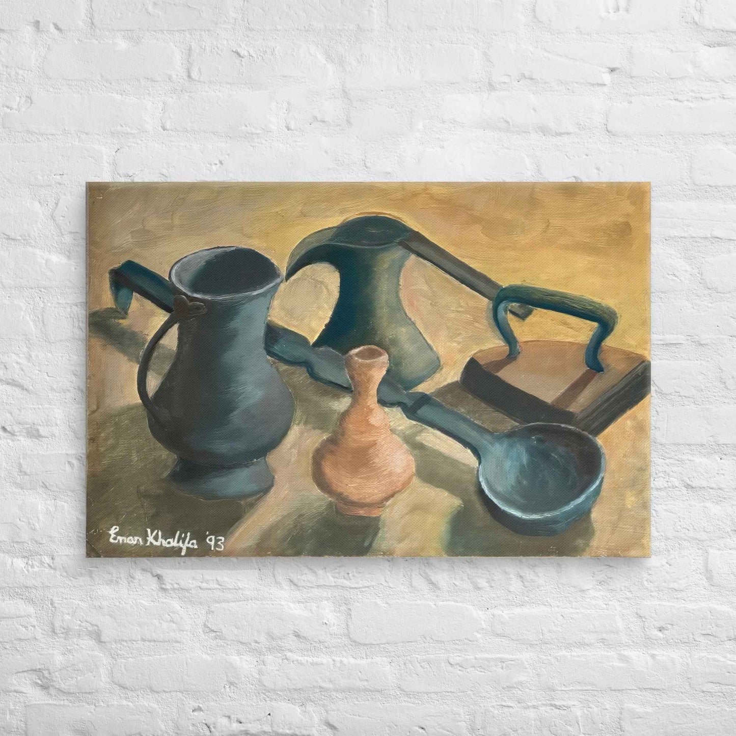 Canvas Print - Genesis of Form - Still Life Rustic Vessels