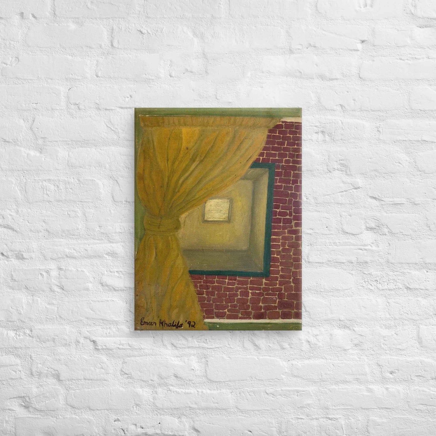 Canvas Print - Private Eye - Conceptual Expressionism