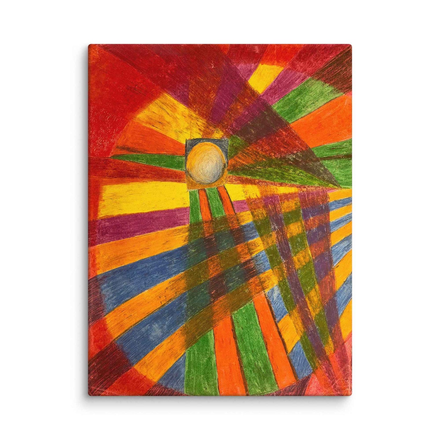 Canvas Print - Solar Burst - Geometric Abstract Art