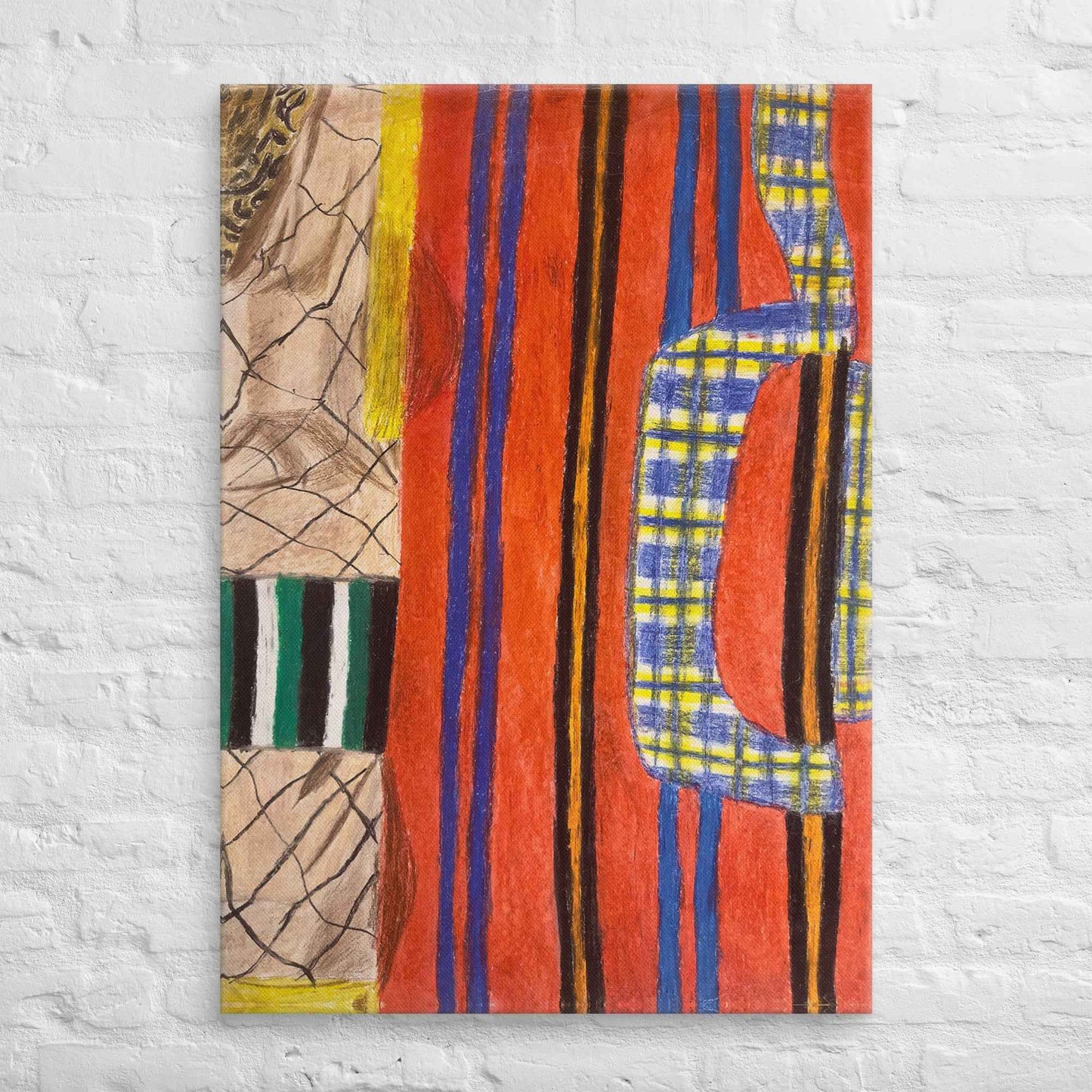 Canvas Print - Palestine's Resilience - Geometric Abstract