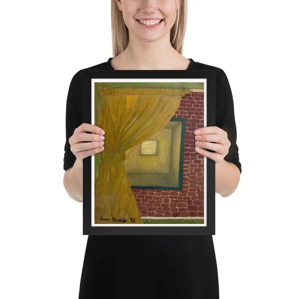 Framed Print - Private Eye - Conceptual Expressionism - Eman's Gallery