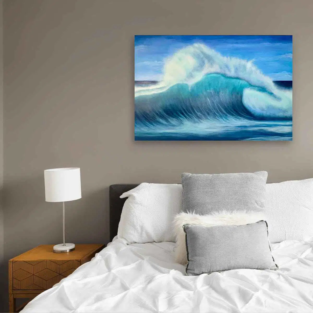 Good Hope – Large Contemporary Ocean Wave Oil Painting