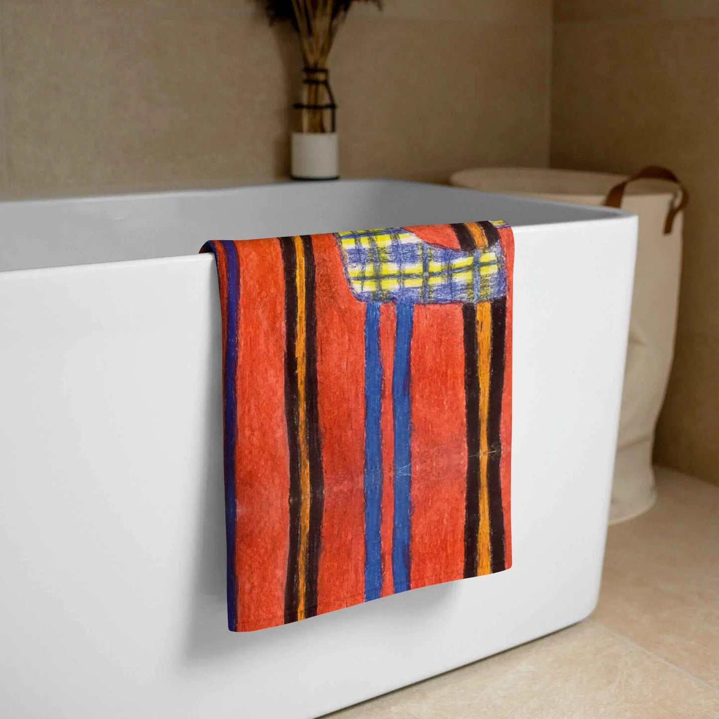 Towel - Palestine's Resilience - Folk Geometric Abstract