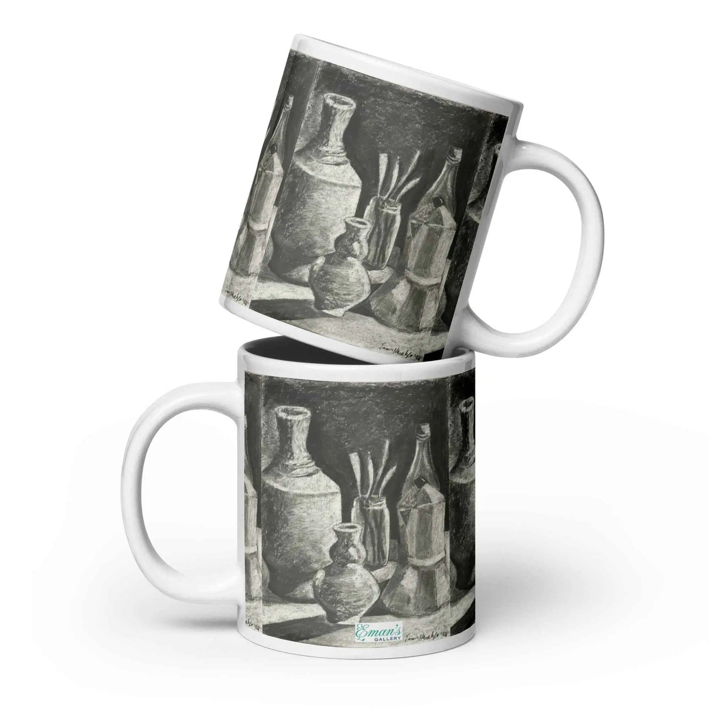 Coffee Mug - Weight of Silence - Monochrome Still Life