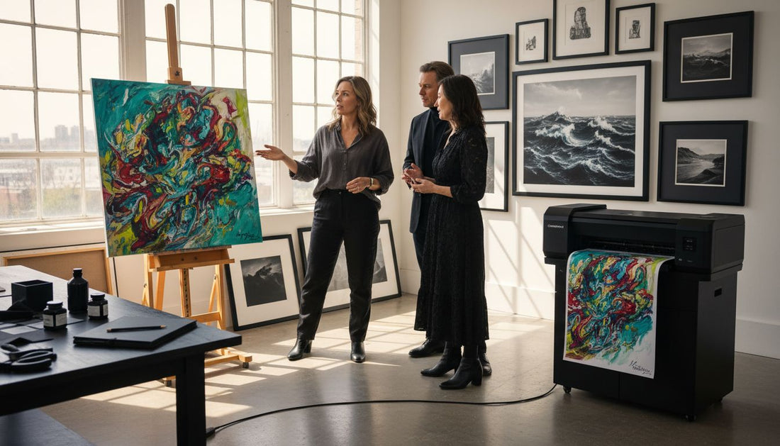 artist printmaking studio