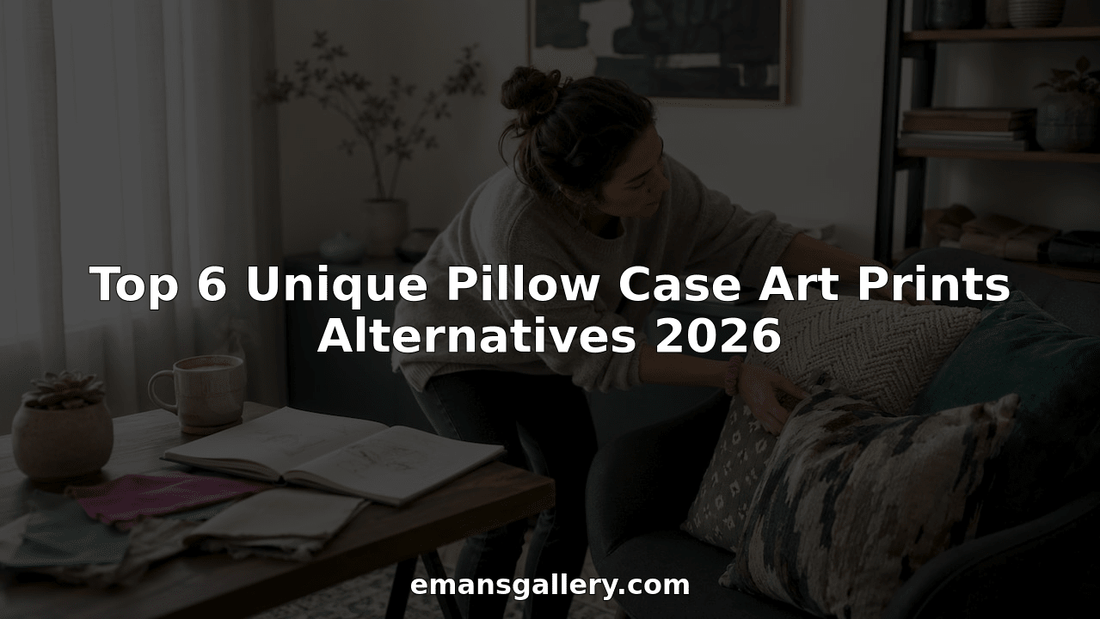 Woman arranging unique decorative pillows on sofa