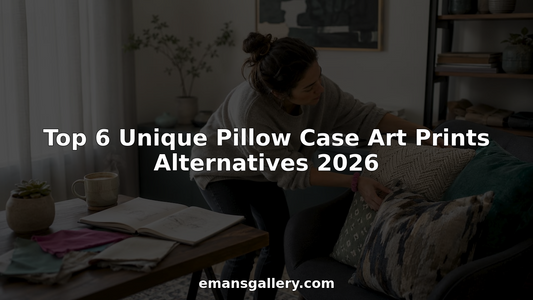Woman arranging unique decorative pillows on sofa
