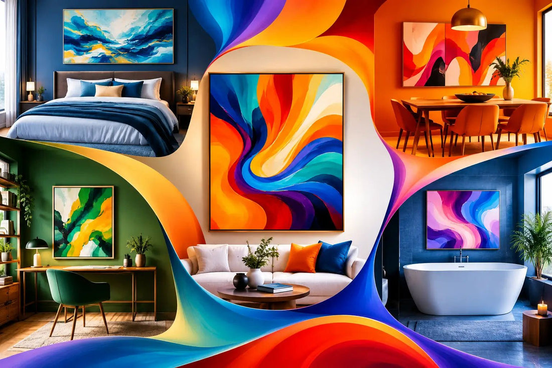 How to Choose Art for Mood in Every Room