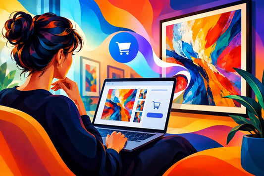 Collector Buying Original Art Online: An Example