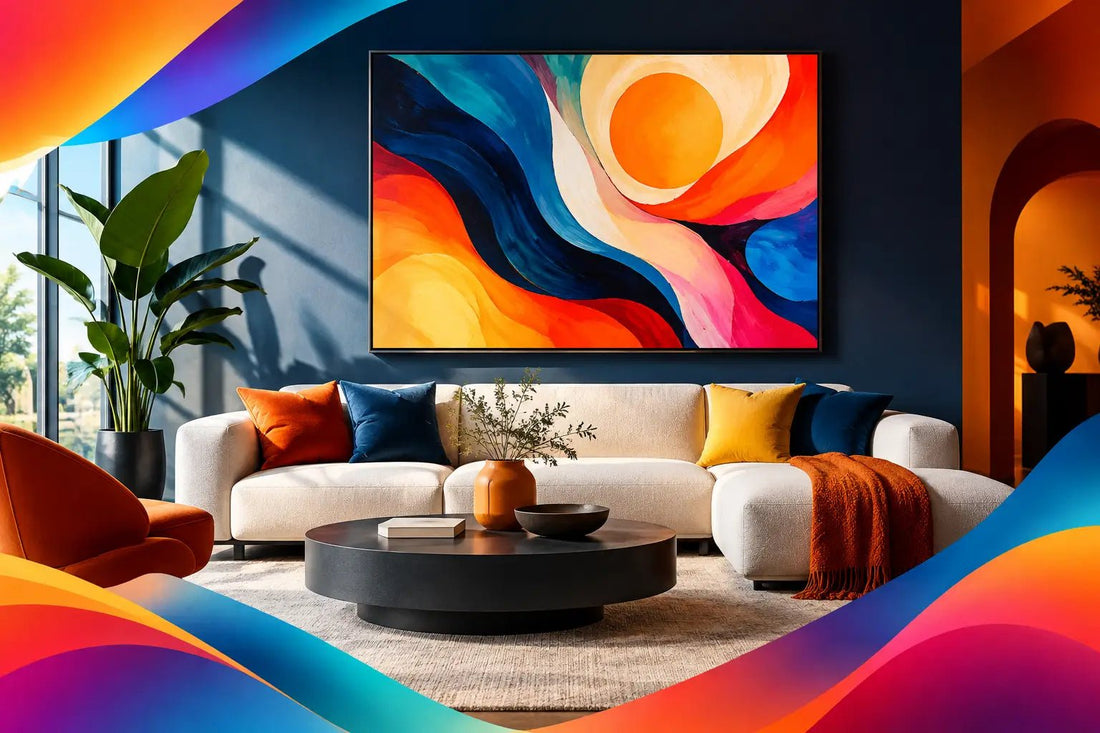 How to Place Statement Paintings With Intent