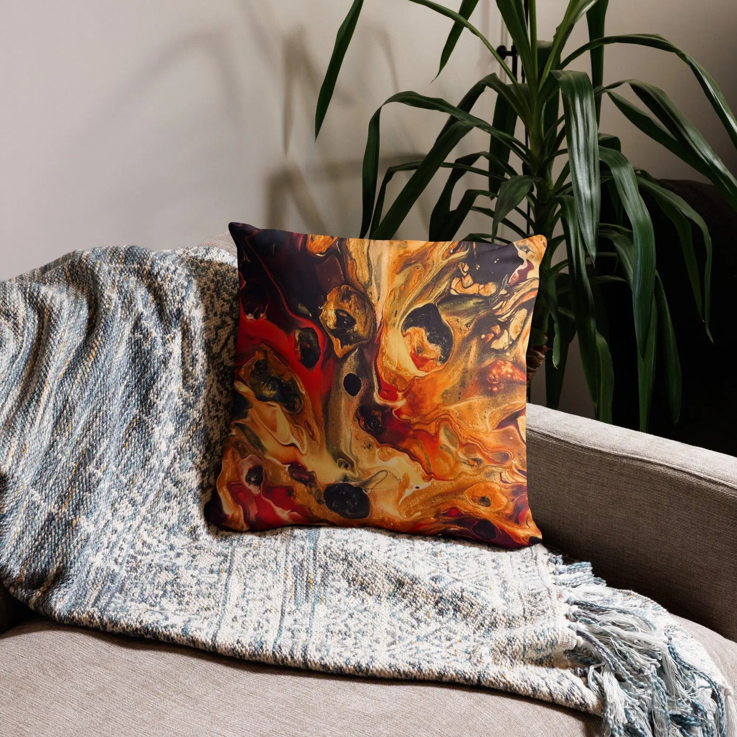 Designer Throw Pillow for Luxurious Home Décor