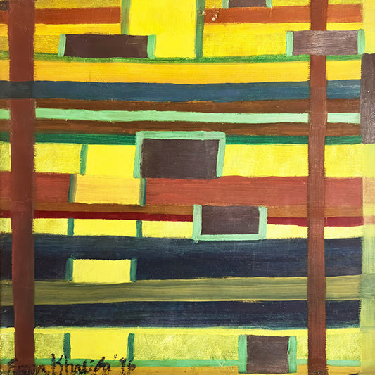 City in Grids - Original Artwork