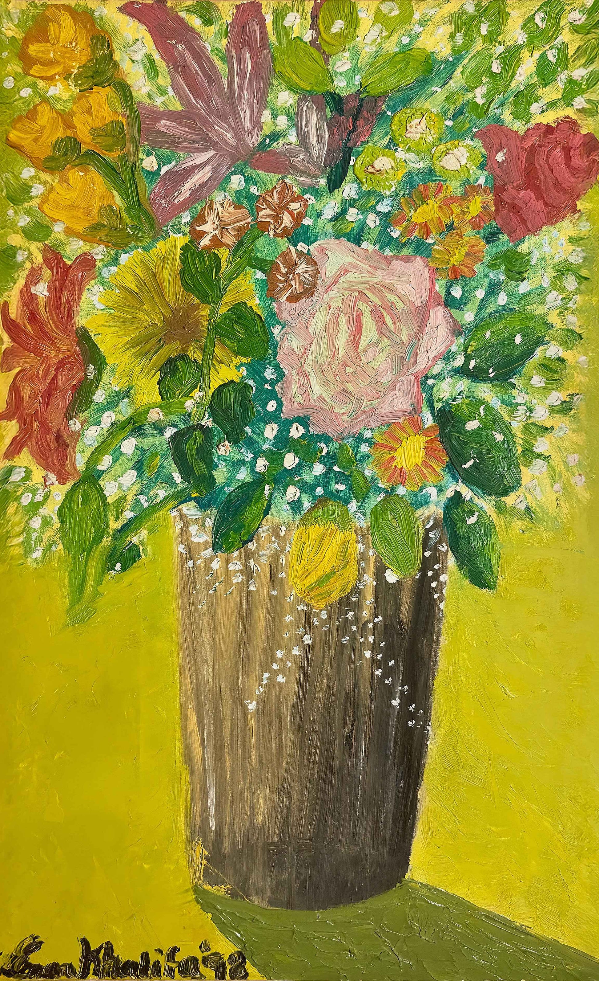Original Oil Painting - Jubilee - Impressionist Floral Art