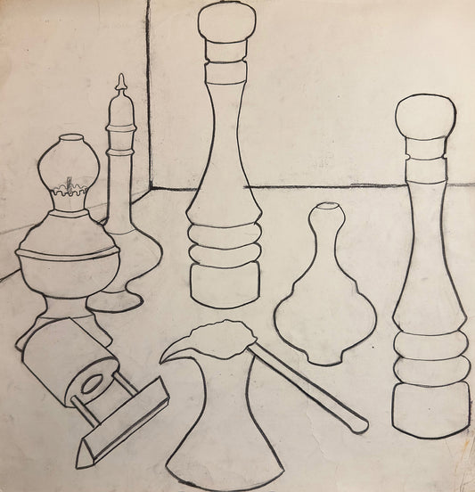 Contours of the Orient - Original Artwork