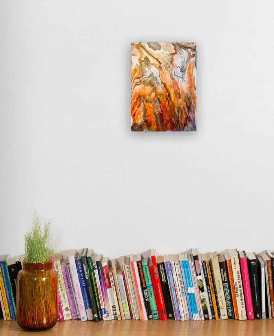 Original Painting - Canyon - Geological Abstract Earth Art
