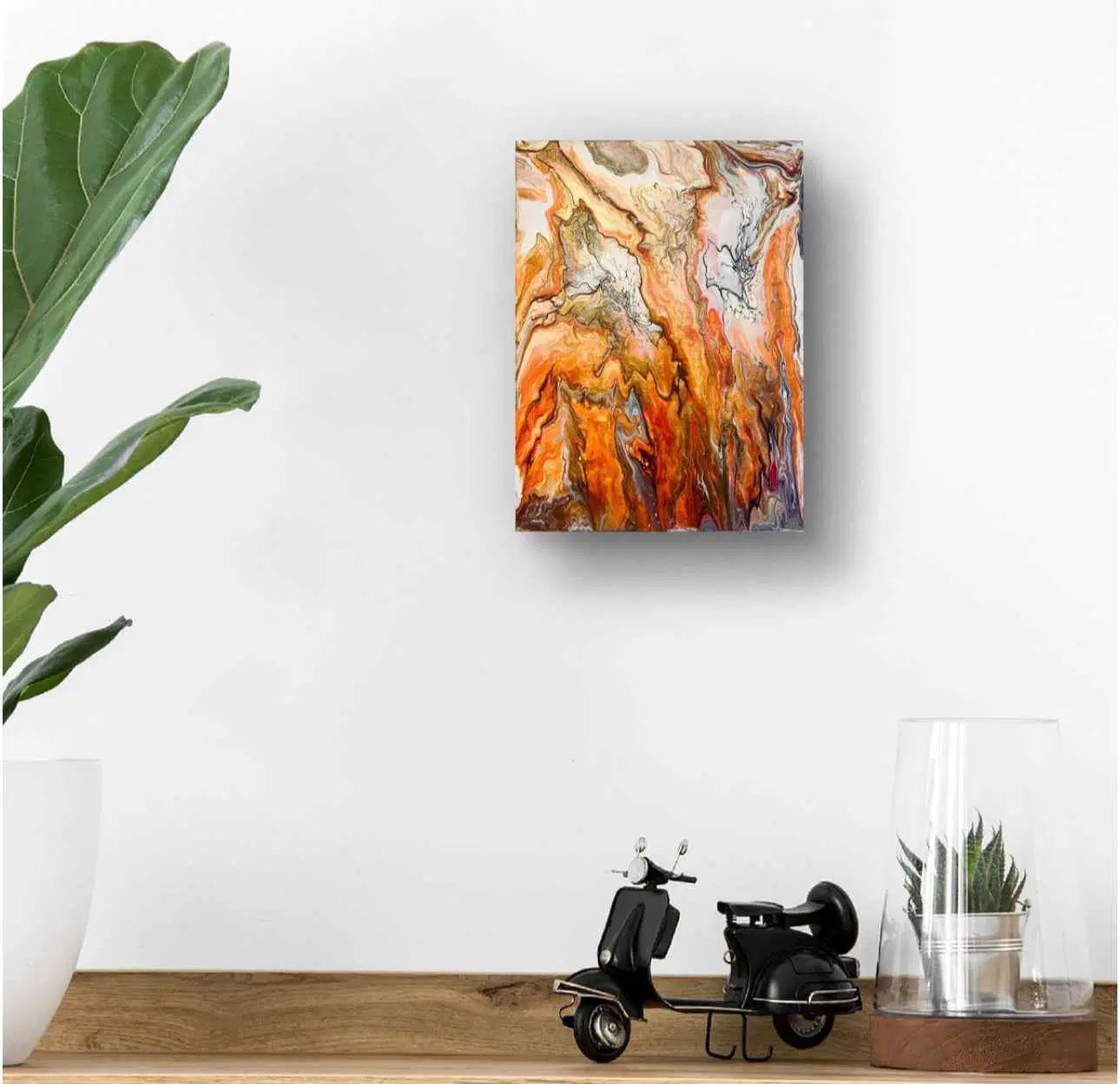 Original Painting - Canyon - Geological Abstract Earth Art