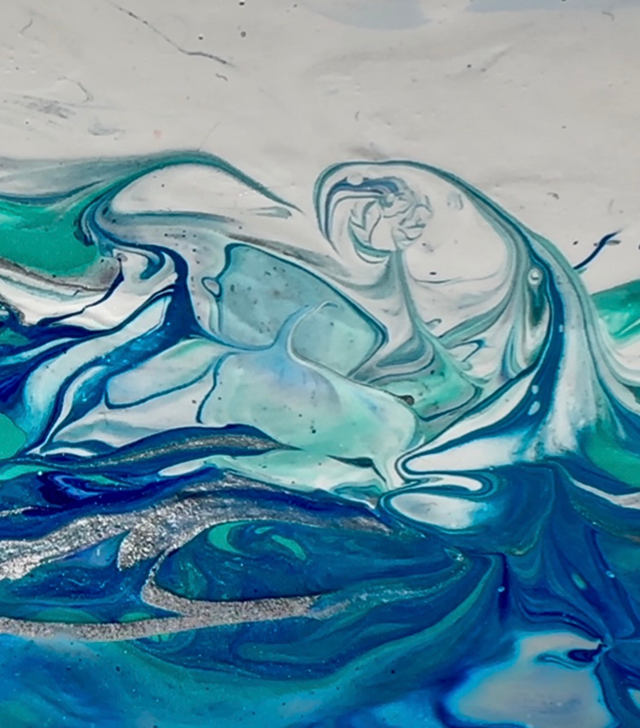 Deep Wave – Large Abstract Ocean Original Painting