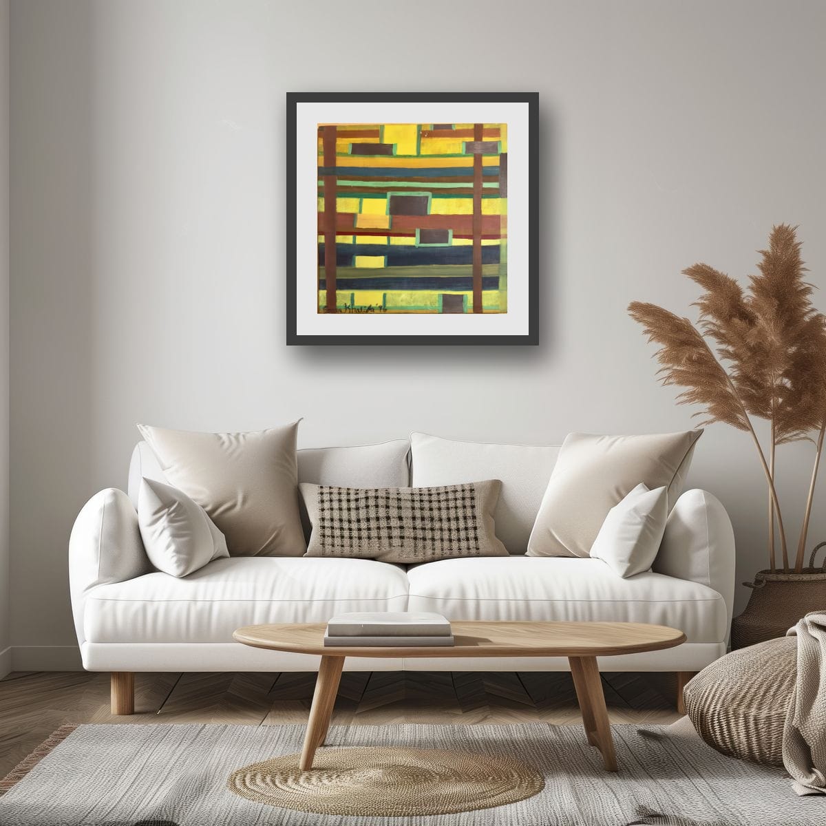 City in Grids - Original Artwork