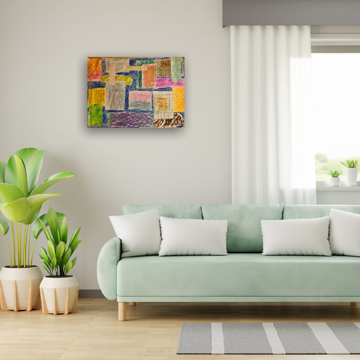 The Hearth Quilt - Original Artwork