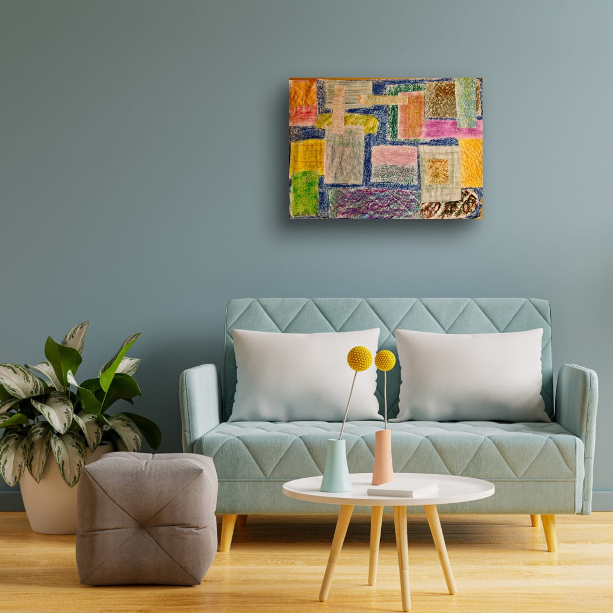 The Hearth Quilt - Original Artwork