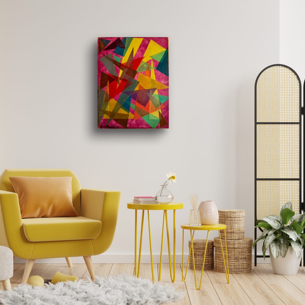 In The Wine Glass - Original Artwork