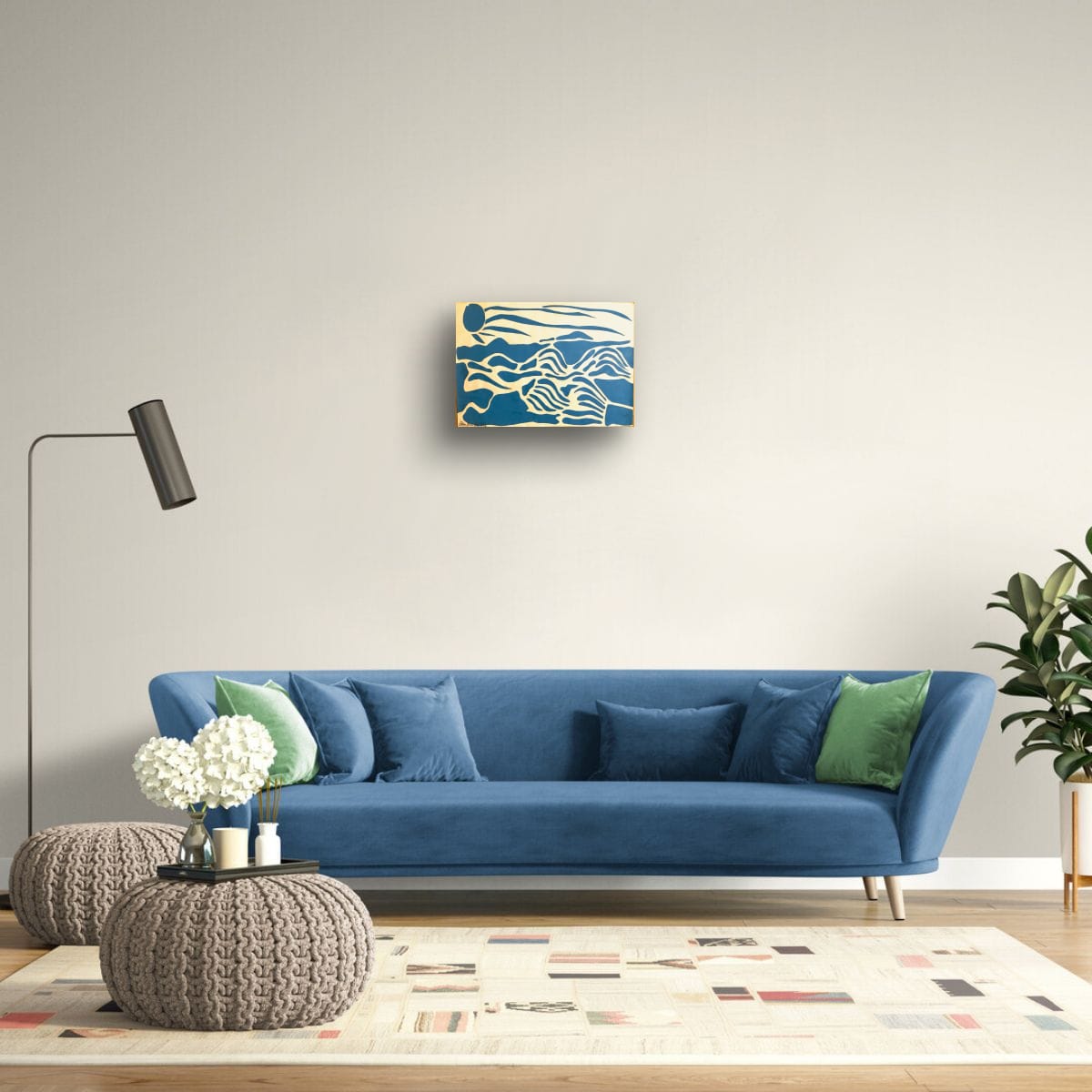 Blue Airwaves - Original Artwork