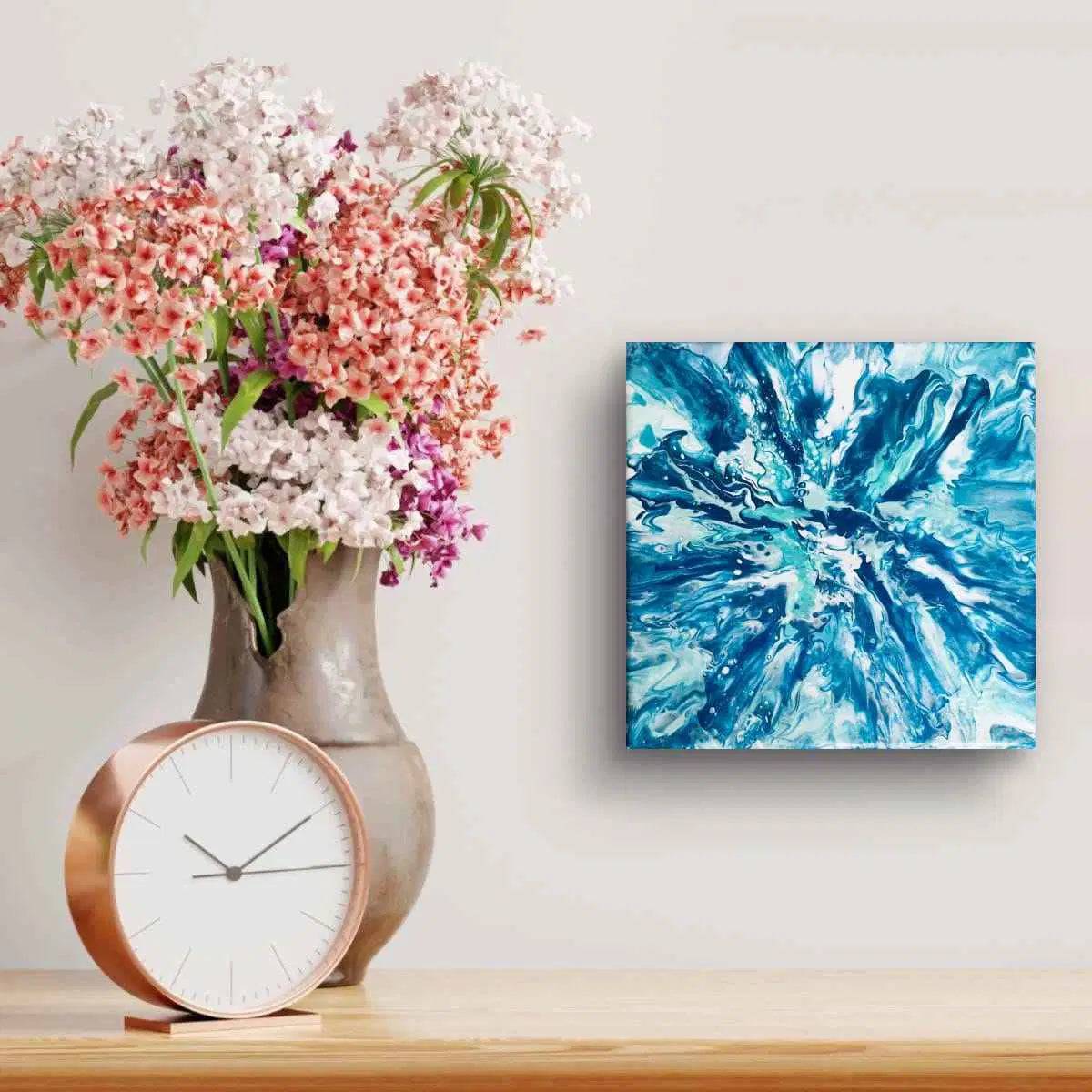 Original Painting - Riptide - Fluid Abstract Exploding Wave