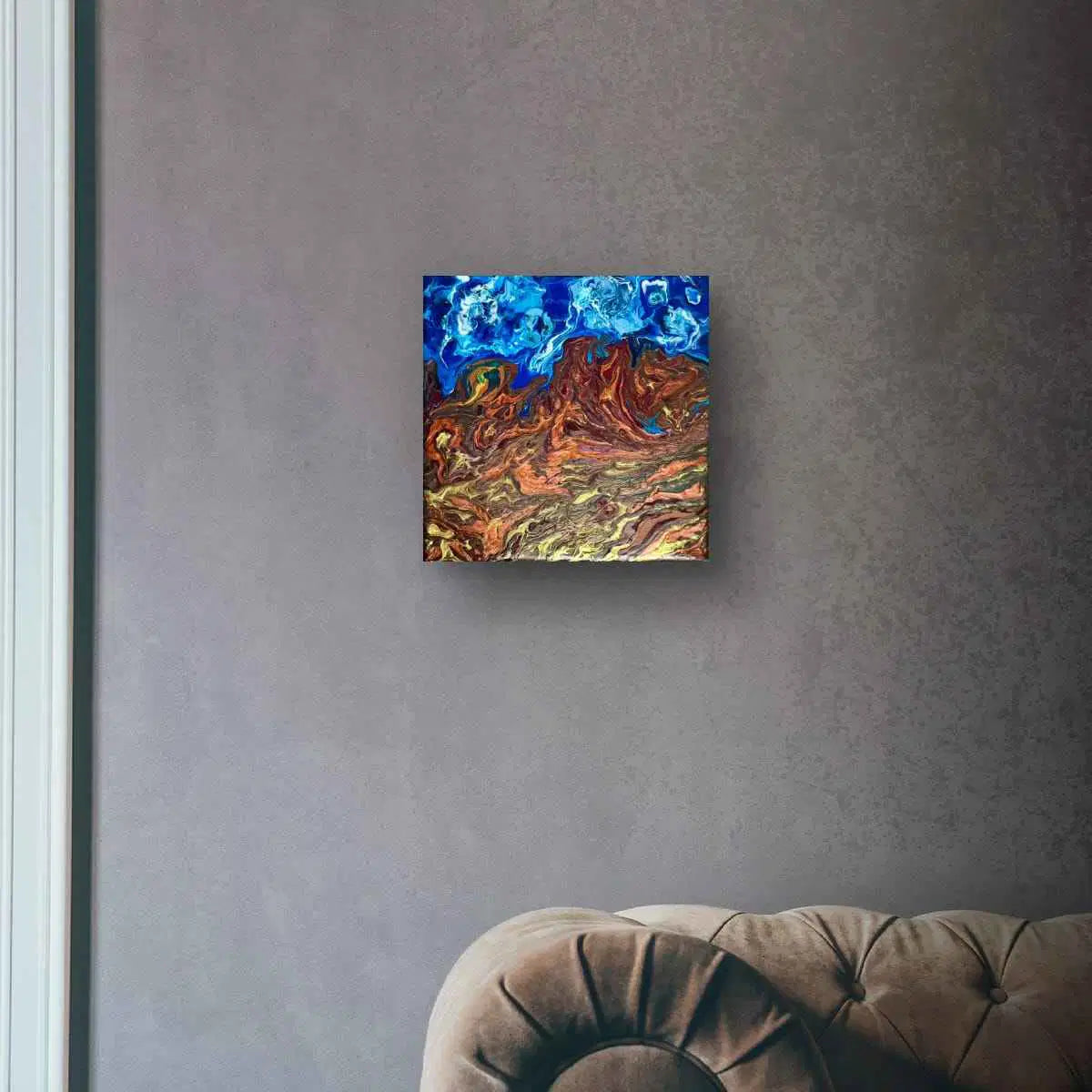 Original Painting - Zeffir (exhale) - Abstract Earth & Sky