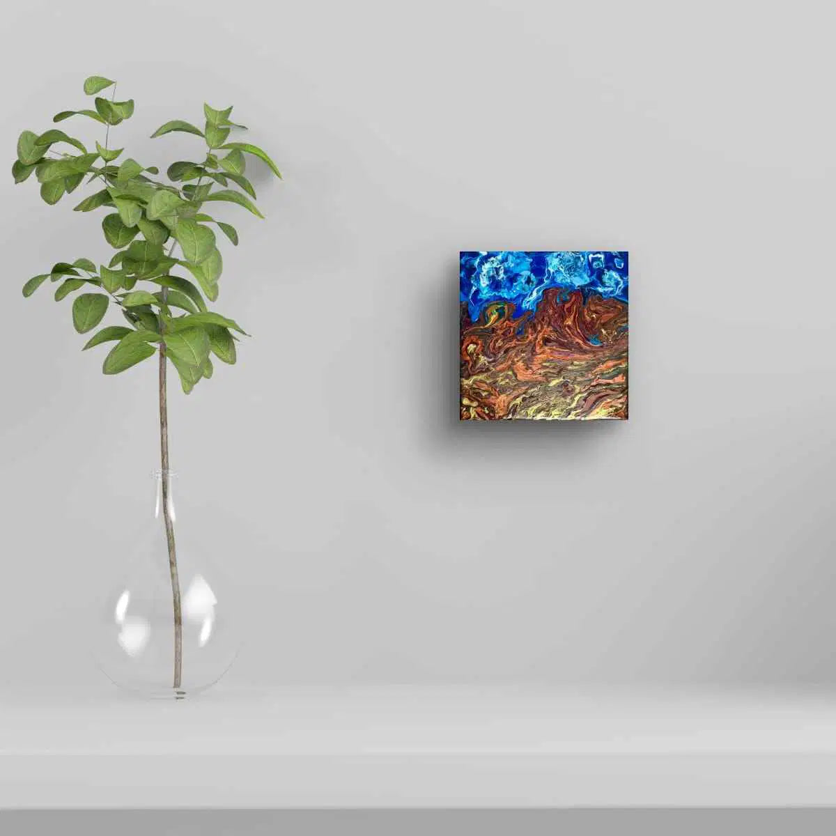 Original Painting - Zeffir (exhale) - Abstract Earth & Sky