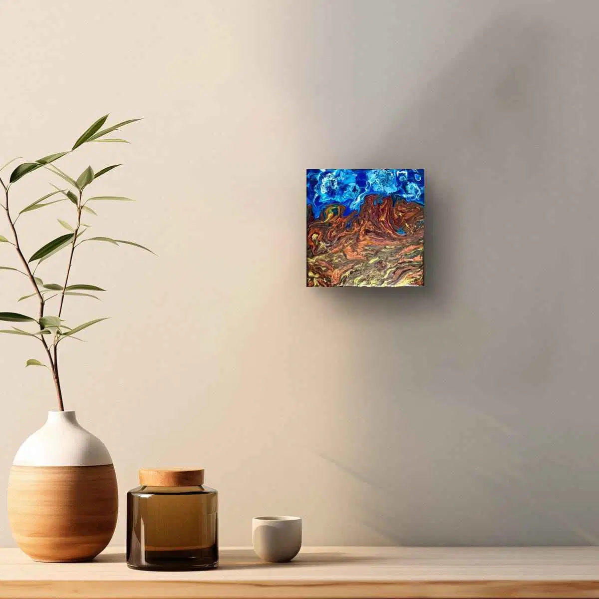 Original Painting - Zeffir (exhale) - Abstract Earth & Sky