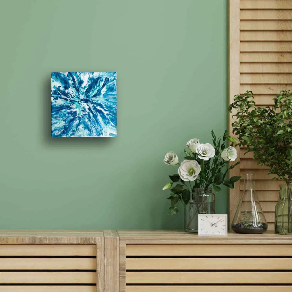 Original Painting - Riptide - Fluid Abstract Exploding Wave