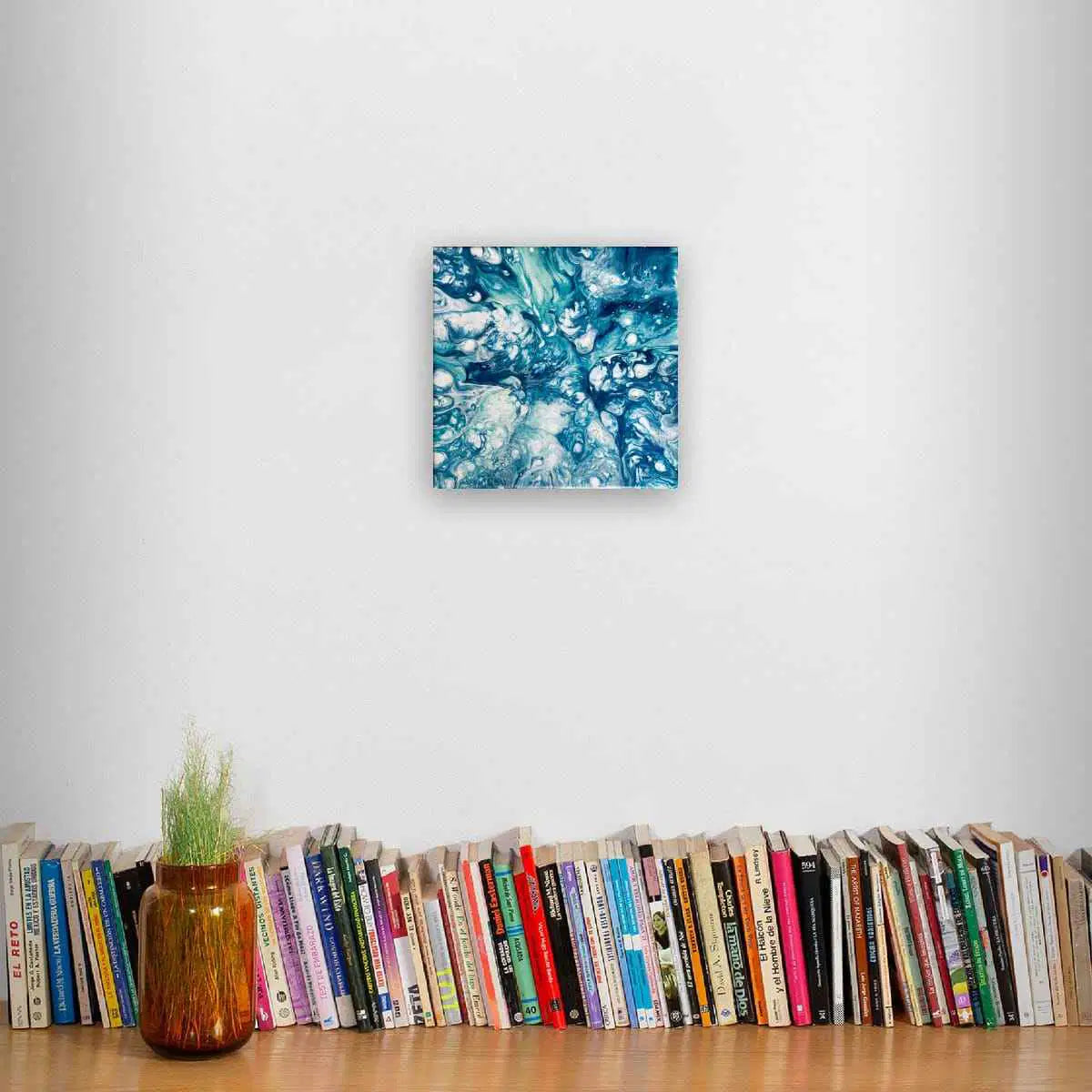 Original Painting - Reef - Submerged Fluid Abstract Sea Foam