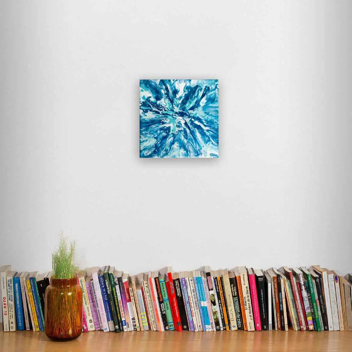 Original Painting - Riptide - Fluid Abstract Exploding Wave