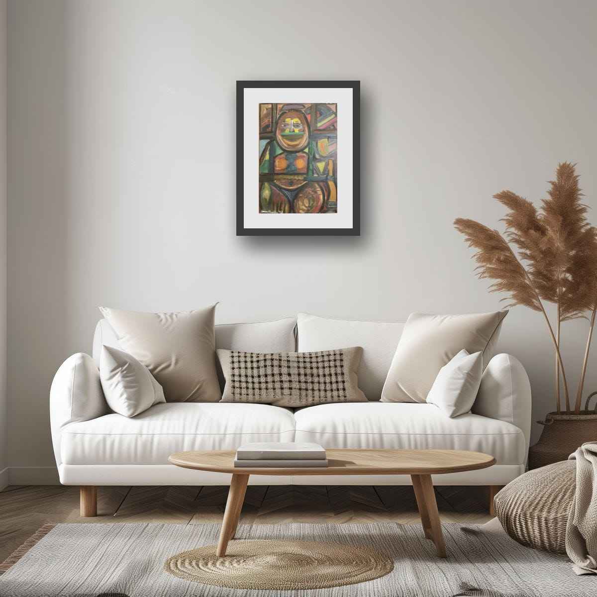 Original Oil Painting - The Guardian - Figurative Expression