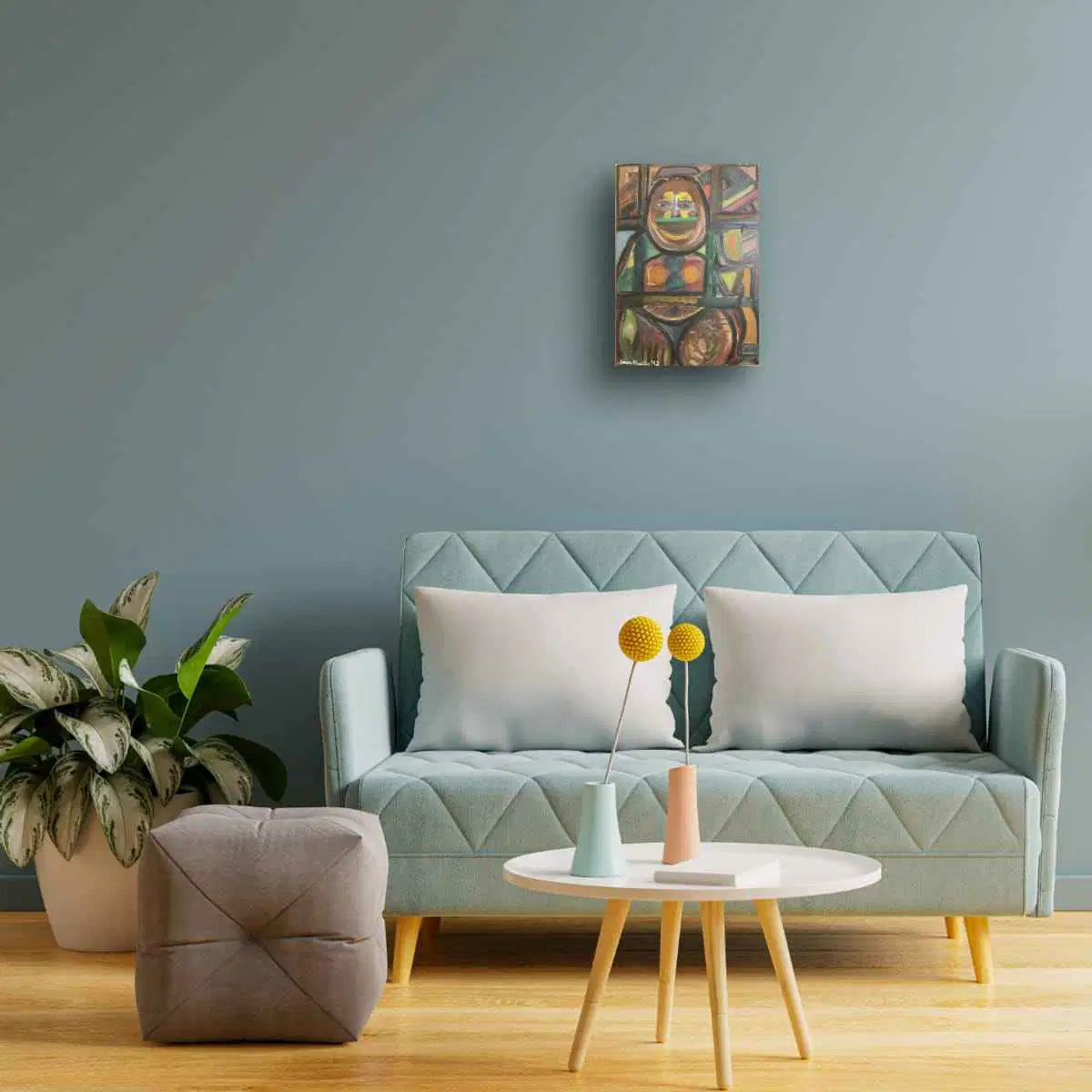 Original Oil Painting - The Guardian - Figurative Expression