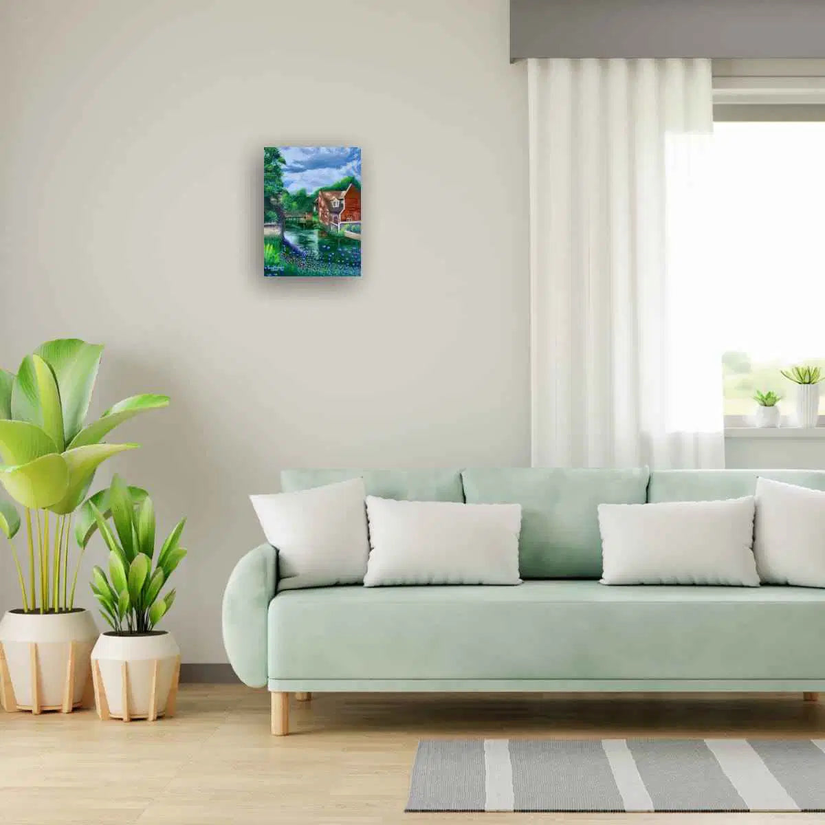 Original Painting - River Melody - Impressionist Landscape