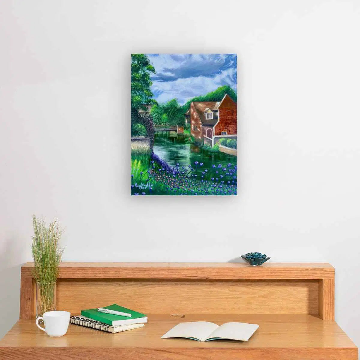 Original Painting - River Melody - Impressionist Landscape