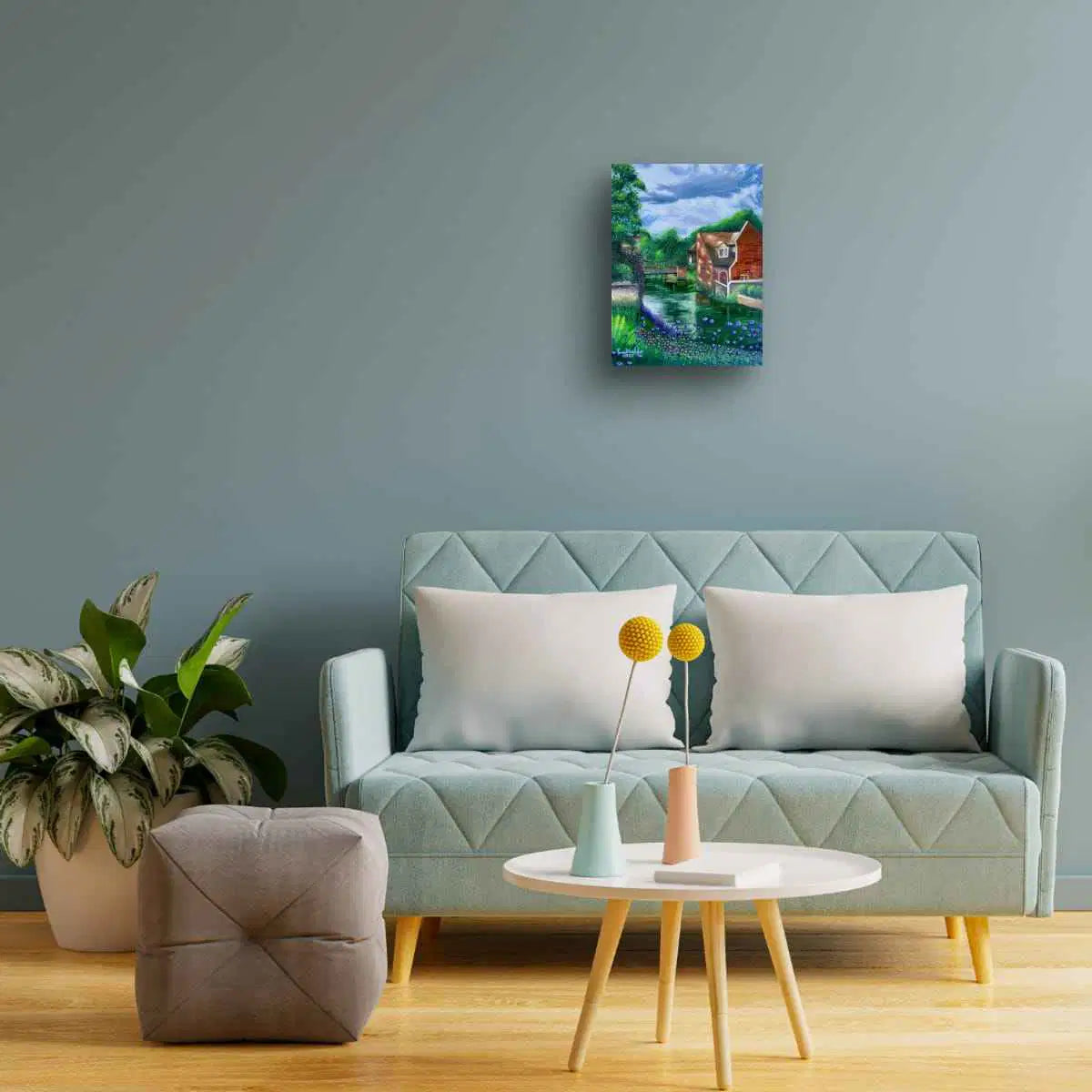 Original Painting - River Melody - Impressionist Landscape